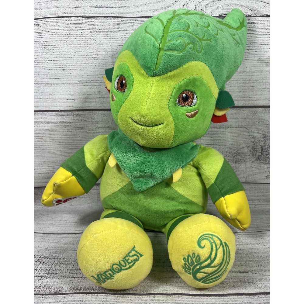 Build a Bear Magiquest Foli Great Wolf Lodge Stuffed Plush Magic Quest 17"